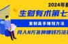 ：复制高手赚钱方法 月入N万各种方法复盘（更新到24年0313）