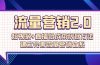 流量-营销2.0：短视频+直播低成本获客方法，建立完善流量营销体系（72节）