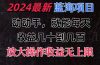 有手就行的2024全新蓝海项目，每天1小时收益几十到几百，可放大操作收…