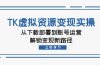 TK虚拟资料变现实操：从下载部署到账号运营，解锁变现新路径