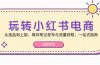 玩转小红书电商：从选品到上架，再到笔记发布与流量获取，一站式指南