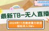 最新TB-无人直播 11月最新，打造你的日不落直播间，轻松月入3W+