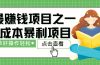 7天赚了2.4万，最赚钱项目之一，小白有手就行