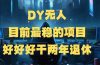 DY无人，目前最稳的项目，矩阵放大边旅游边赚钱，好好好干两年退休