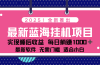 2025最新挂机躺赚项目 一台电脑轻松日入500