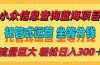 稳定日入300＋，小众信息查询蓝海项目，全程懒人式托管，解放你的时间