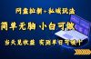 网盘拉新+私域玩法，简单无脑，小白可做，当天见收益，实测单日可破千