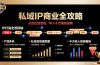 私域IP商业全攻略，从定位到变现，年入千万落地指南