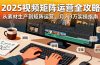 2025短视频矩阵运营全攻略:从素材生产到矩阵运营,月入3万实操指南