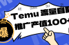 专注于Temu、商家提供精准曝光浏览量，助力店铺排名提升和转化。单机日收入80~130