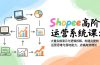 Shopee高阶运营系统课:大量实操演示与逻辑拆解,构建完整的运营思维与落地能力,店铺高效增长