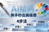 AI绘画入门别再硬磕了！即梦4步法：万能提示词公式+BRTR框架，新手秒出高级感