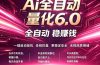 最新AI量化交易6.0，24小时自动运行，绿色稳定！日入1000+