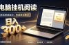 看小说也有收益？自动化流程，轻松日入300+
